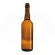 Beer bottle Belgian crown cap 26 mm & fliptop - 750 ml - PALLET