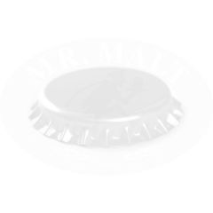 Kronkorken weiß D. 26 mm - 100 St.