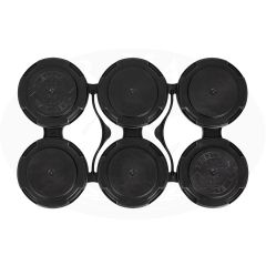 Can Carriers 6er-Pack schwarz 50 Stück