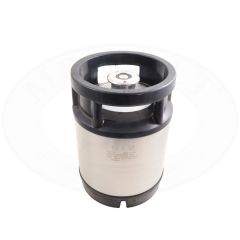 Edelstahl-Bierfass 10 Liter Schiebekupplung