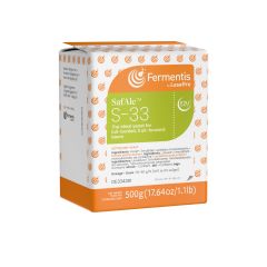 Trockenhefe Fermentis SafAle™ S-33 - 500 g